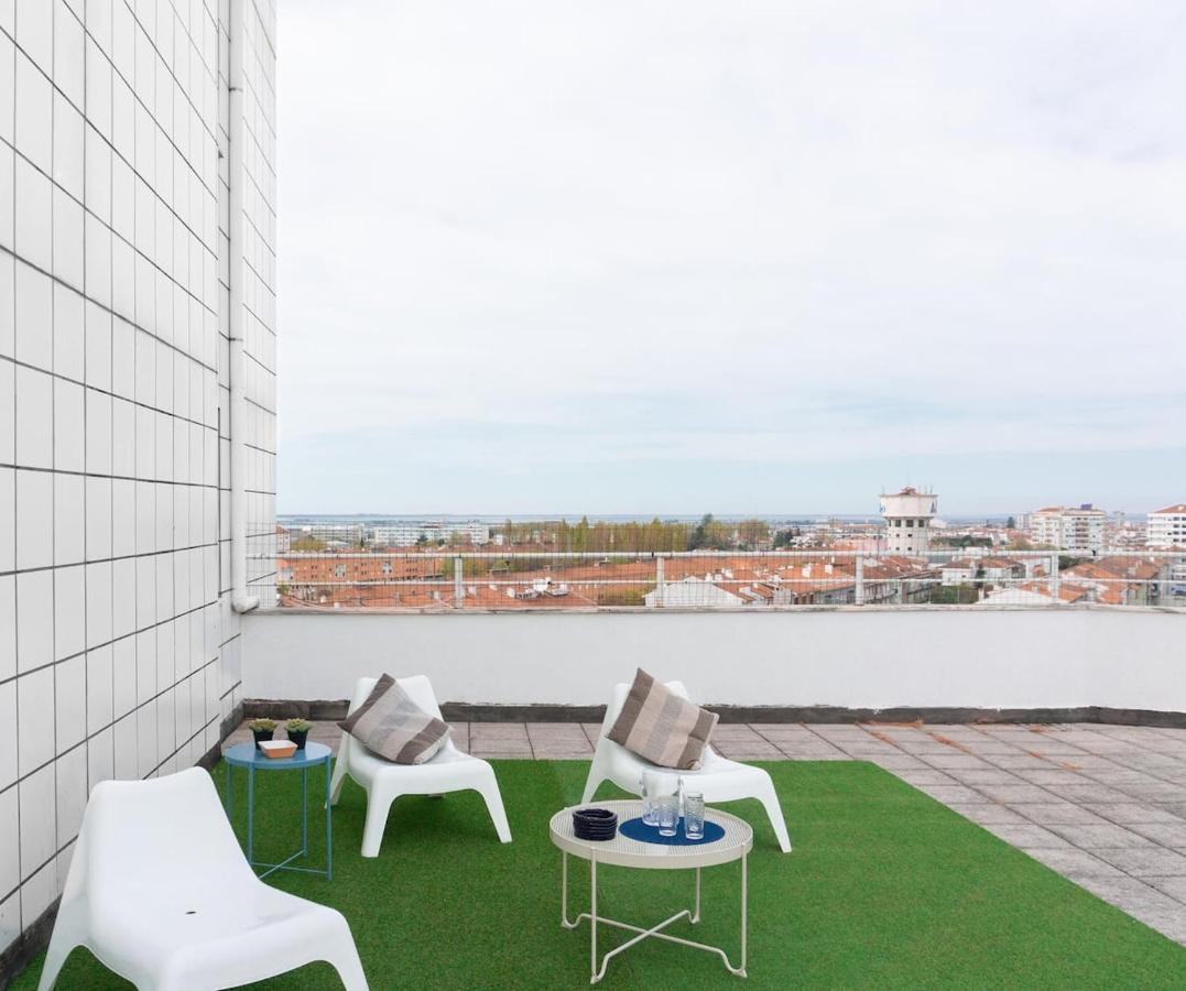 شقة أفيرو  في 8Rooftop - T2 Com Terraco E Vista Para As Salinas! المظهر الخارجي الصورة